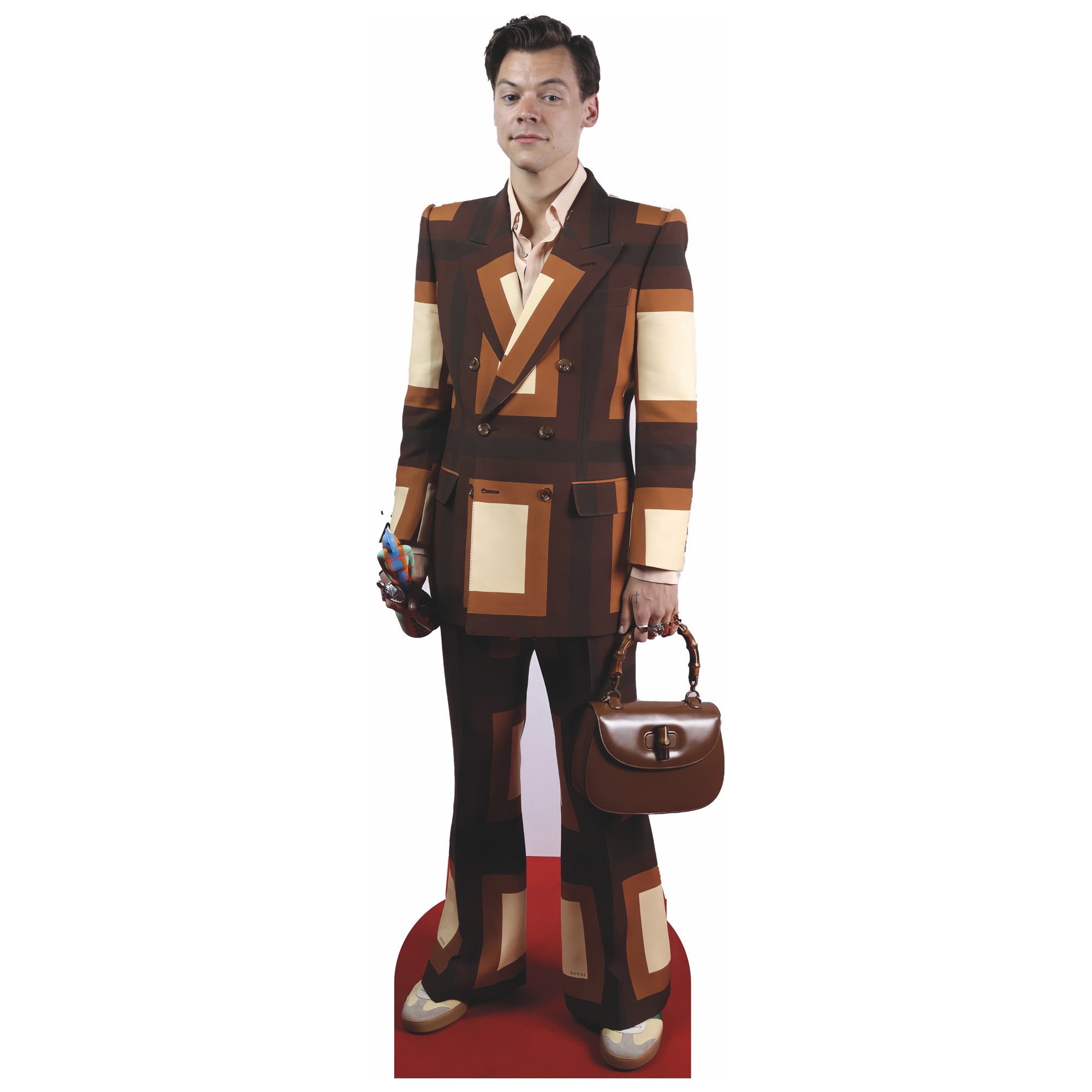 Modèle découpé en carton de Harry Styles Maquette de Harry Edward Styles